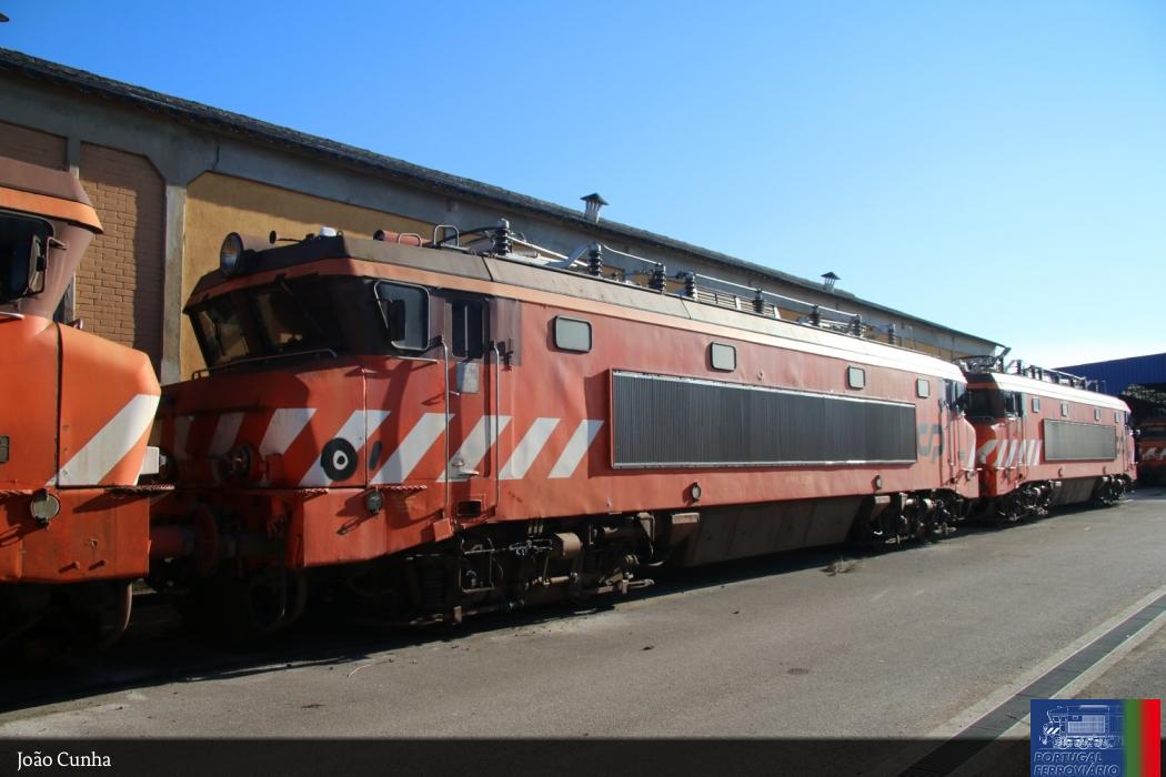 Antes do transporte para Contumil