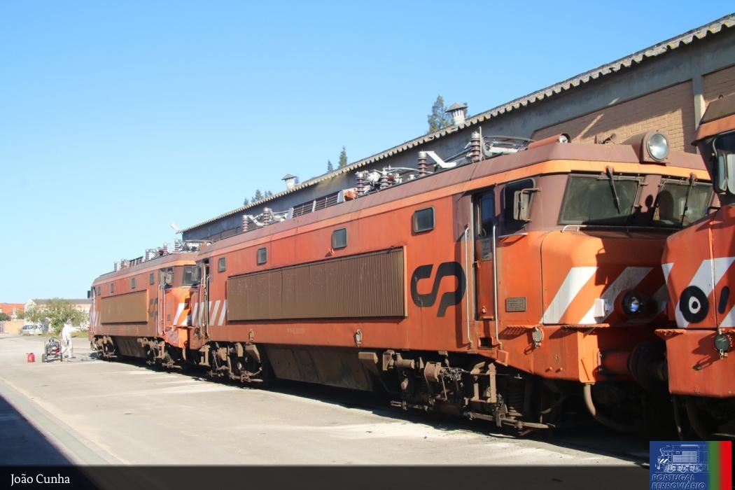 Antes do transporte para Contumil