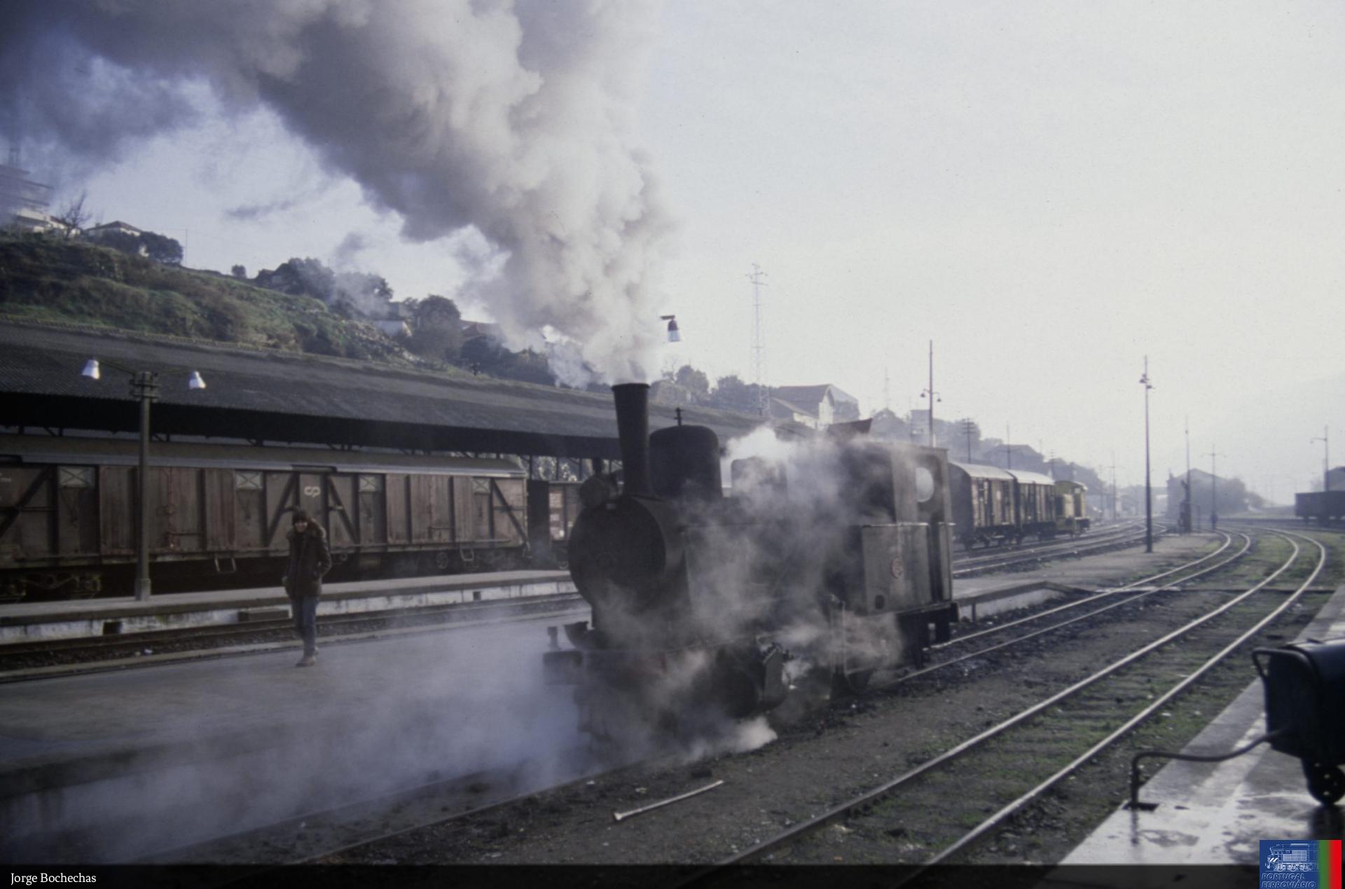 Manobras na Régua 1983