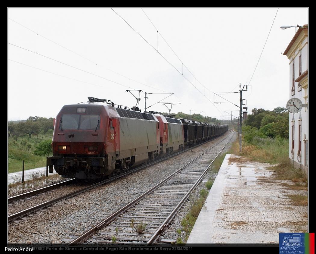 5625 + 5628 (67852  Porto de Sines - Central do Pe