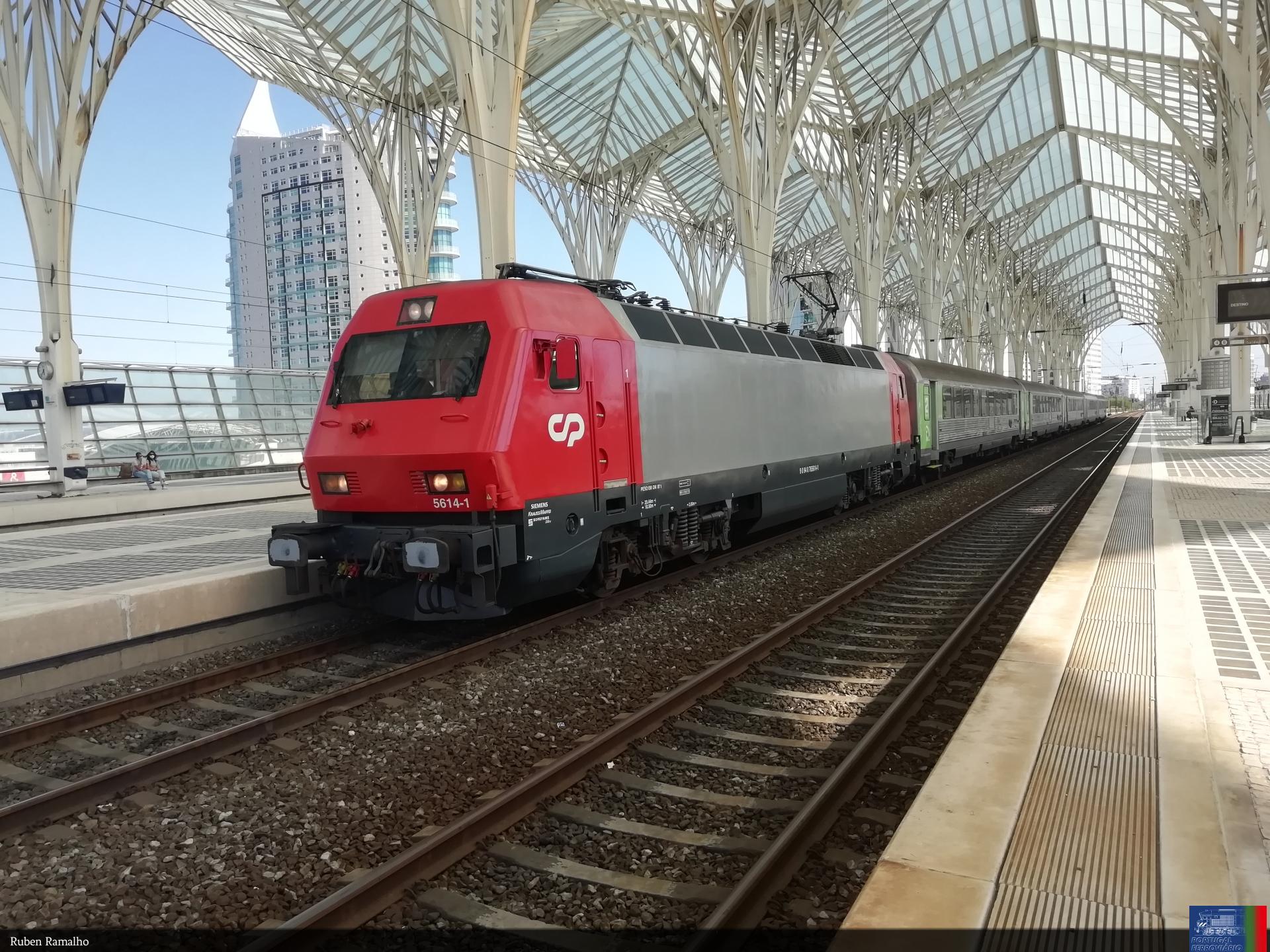 Locomotiva 5614 @ Gare do Oriente