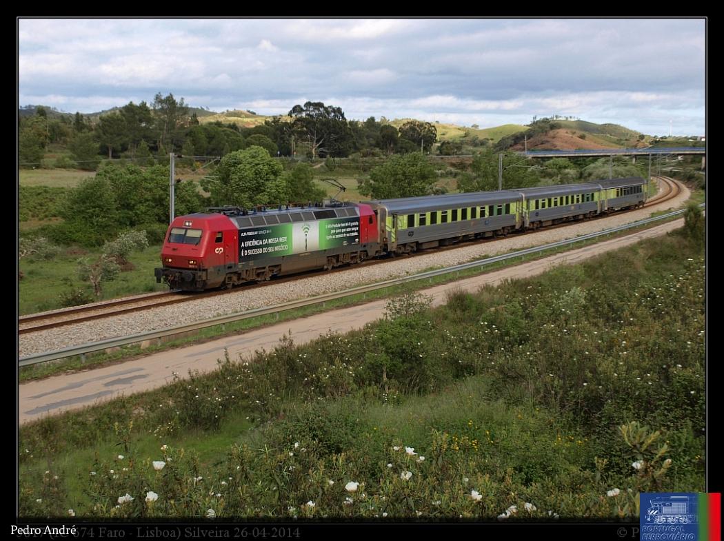 5617 (IC 674 Faro - Lisboa) Silveira 26-04-2014