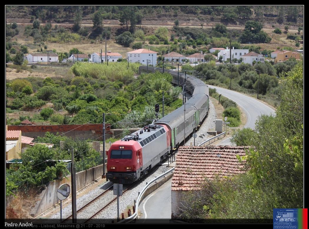 5609 (IC 672 Faro - Lisboa), Messines @ 21 - 07 - 