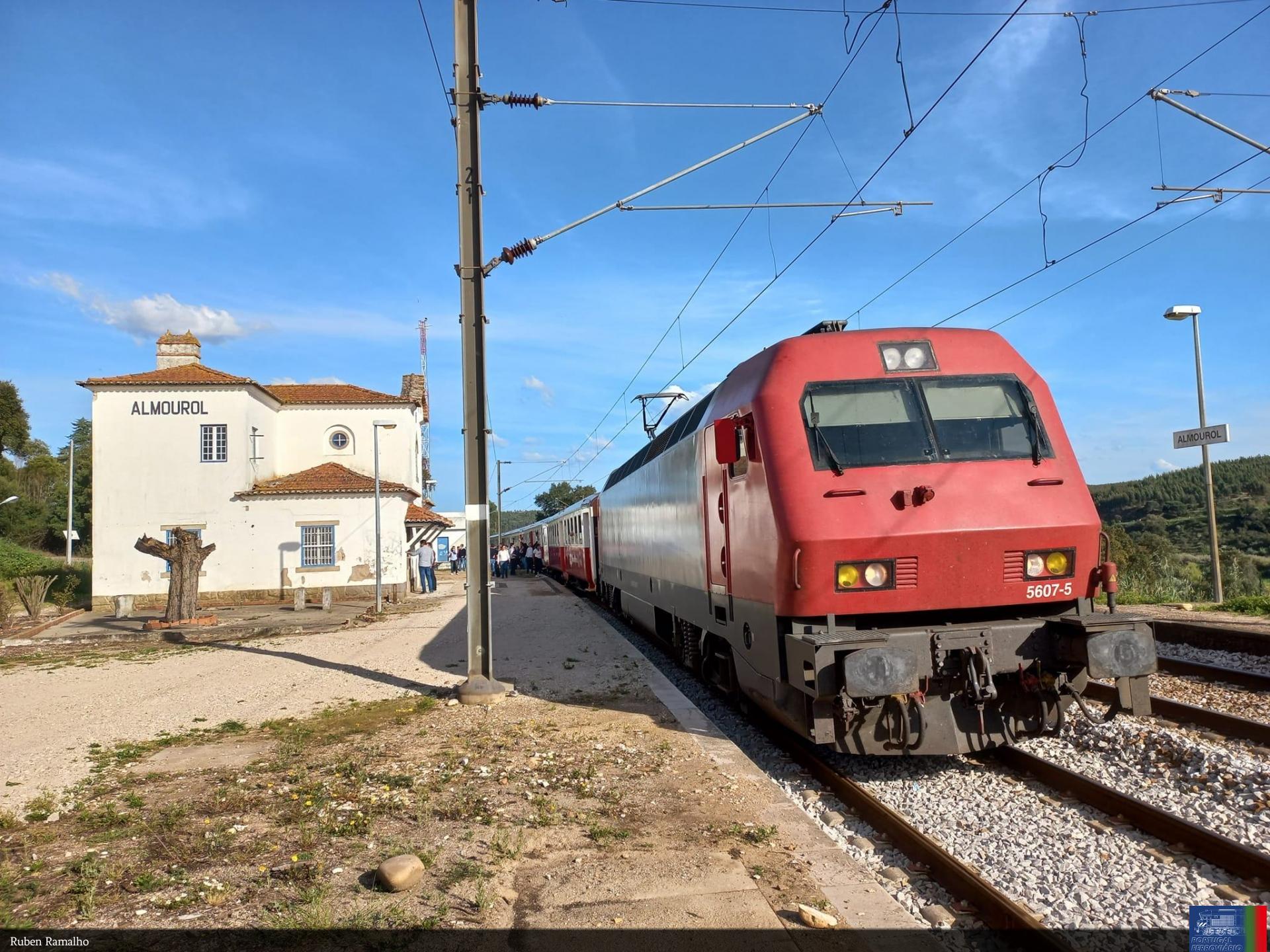 CP 5607 | Comboio Vintage do Tejo @ Almourol