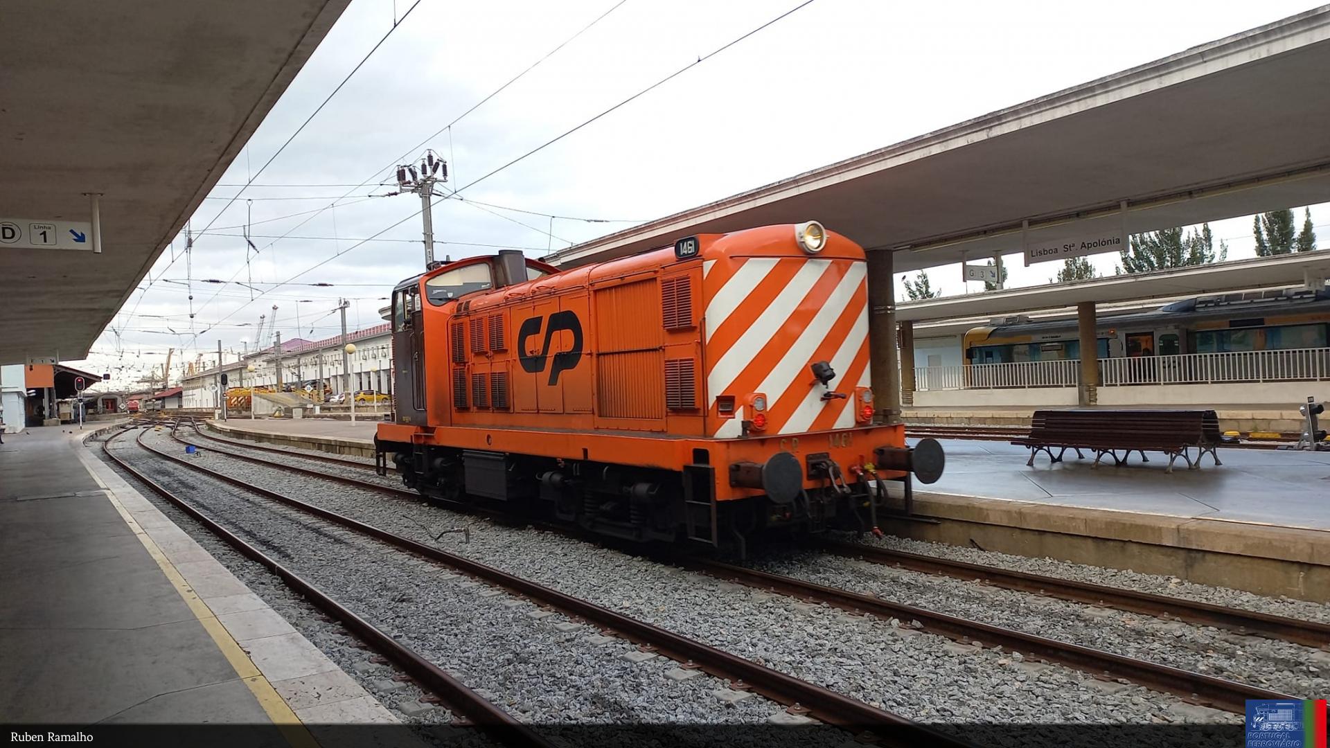CP 1461 | Manobras @ Lisboa-Santa Apolónia