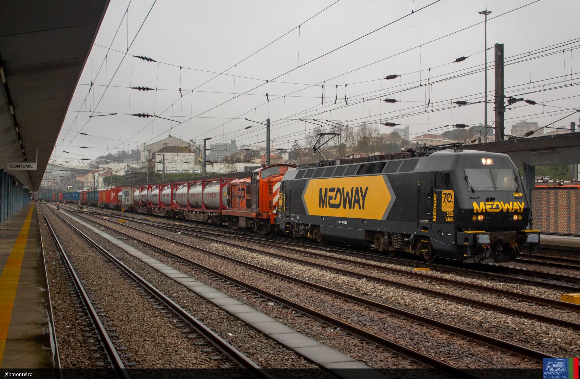 Medway 5626 + 1431 em Contumil