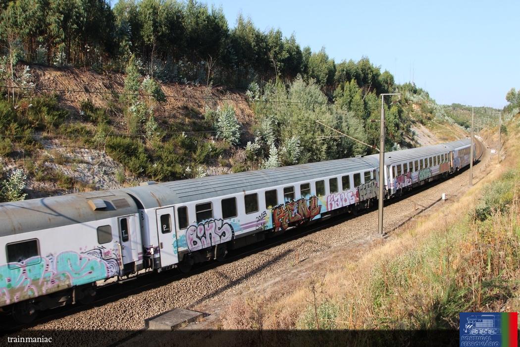 Em trânsito de Vilar Formoso para Contumil