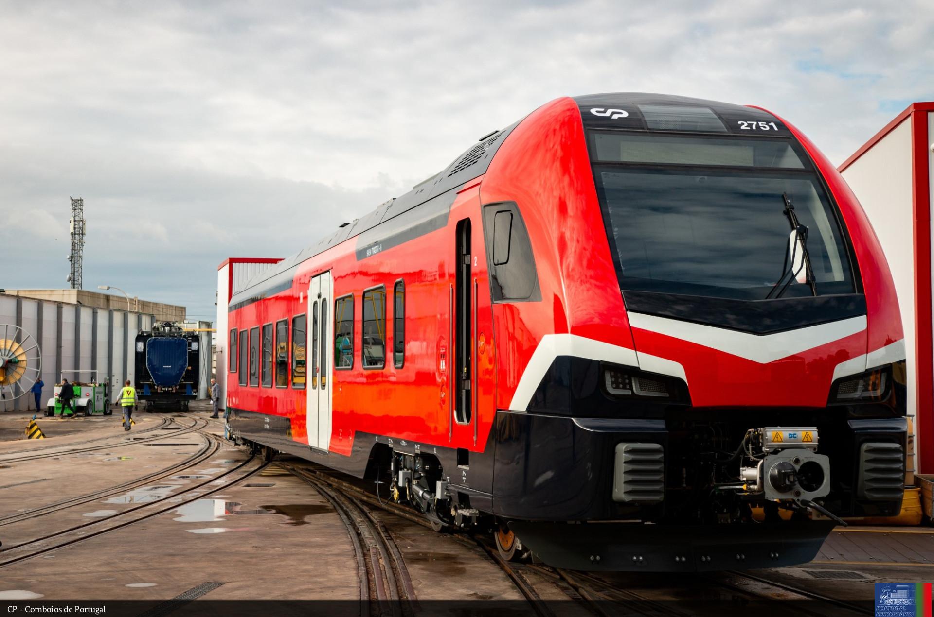 CP 2701 na fábrica da Stadler