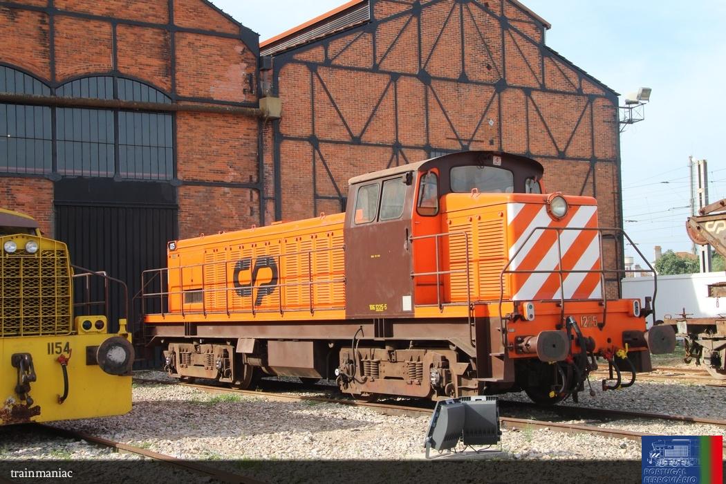 Locomotiva 1225 no MNF