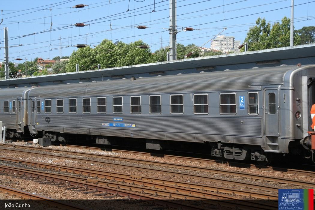 Comboio de inspecção de catenária Porto - Lisboa